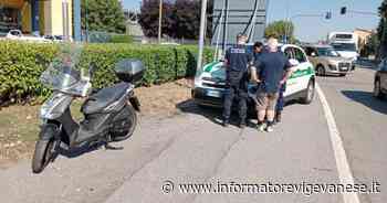 Scontro auto-scooter in corso Novara: un ferito lieve - L'Informatore Vigevanese