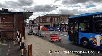 Bolton: Traffic lights go out on busy town centre road