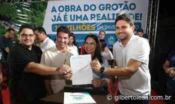 Graças a Juscelino Filho, obra do grotão do Pedro Patrício, em Timon, já é realidade - Gilberto Léda - Gilberto Leda