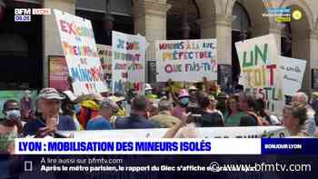 Lyon: mobilisation des mineurs isolés - BFMTV