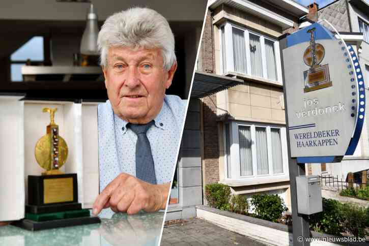 Einde van tijdperk: kapsalon van wereldkampioen herenkappen ‘Joske Knip’ (86) sluit na 63 jaar de deuren