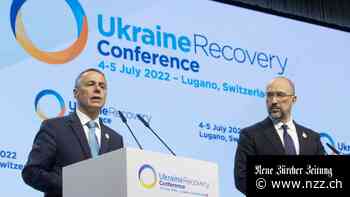 Ukraine-Konferenz in Lugano: Cassis sieht «grosse Verantwortung, den Menschen Hoffnung zu geben»