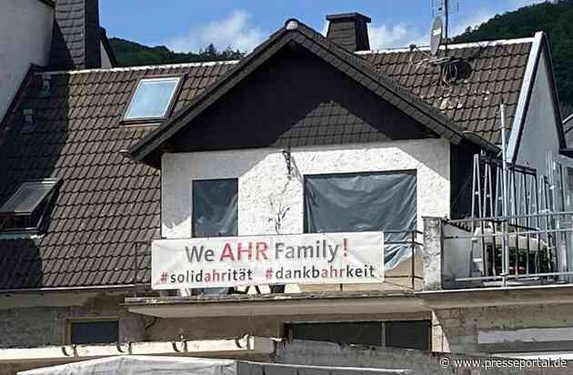 Livesendung "Gemeinsam stAHRk - Zusammenhalt im Ahrtal" am 9.7.2022 ab 20:15 Uhr / SWR Fernsehen, Online, ARD Mediathek