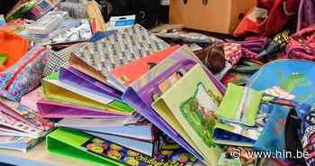Warme Winkel zamelt schoolmateriaal in: “Dure septembermaand voor gezinnen betaalbaarder maken” - Het Laatste Nieuws