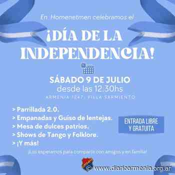 Día de la Independencia en Homenetmen Buenos Aires - Diario Armenia