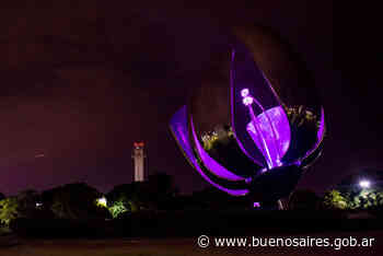 Buenos Aires se ilumina de violeta por la donación de órganos - buenosaires.gob.ar