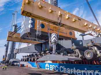 APM Terminals incorporó una nueva grúa móvil en el Puerto Buenos Aires - Trade News