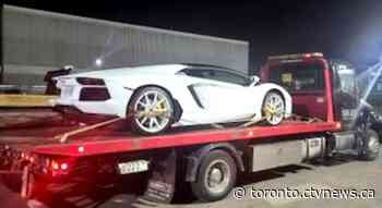 Driver of $460,000 Lamborghini busted going nearly triple speed limit