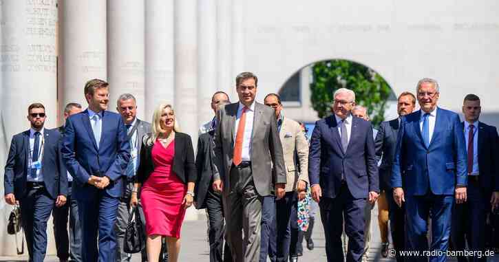 «Thank you and Prost»: Steinmeier beendet Franken-Tour
