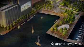 This is the city's vision for a new waterfront park at the foot of Bathurst Street