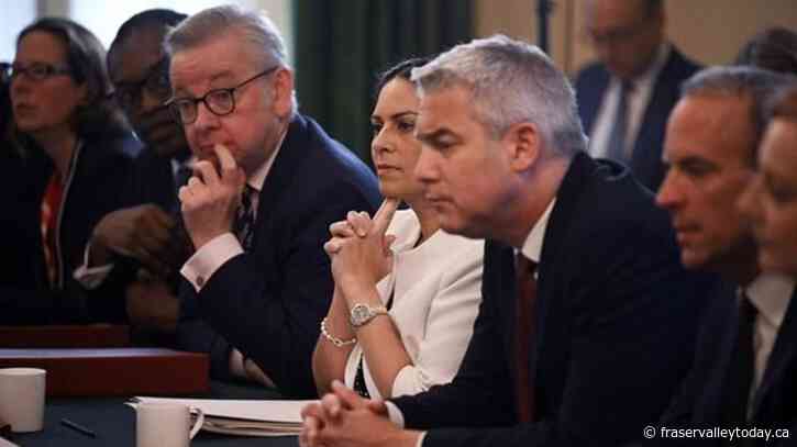 2 key UK Cabinet ministers quit Boris Johnson’s government