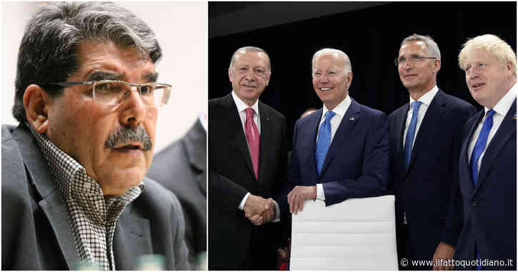 Svezia e Finlandia nella Nato, il presidente del partito curdo-siriano Salih Muslim: “Mossa della Turchia per una nuova invasione. L’Occidente? Ci ha dimenticato, preferisce fare affari con Erdogan”
