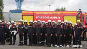 Arras : les pompiers du département à l'honneur - La Voix du Nord