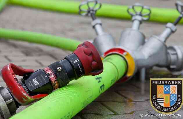 FW-MH: Gemeldeter Zimmerbrand - Entstehungsbrand auf dem Balkon