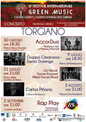 Torgiano, partita venerdì 1 luglio la sesta edizione del Festival Internazionale Green Music - Vivo Umbria