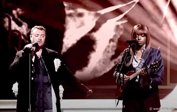 Cat Burns and Sam Smith bring electrifying performance of ‘Go’ to ‘Corden’