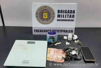 37°BPM prende indivíduo por tráfico de drogas em Frederico Westphalen - Portela Online