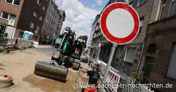 Sanierung hat begonnen: Süsterfeldstraße in Aachen ist bis Samstag gesperrt - Aachener Nachrichten