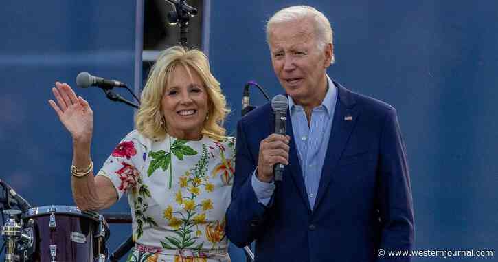 Watch: Did Confused Biden Need a Reminder to Say 'God Bless America' During the 4th of July?
