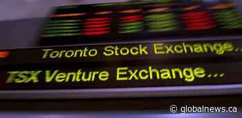 S&P/TSX composite closes down nearly 200 points, crude oil plummets