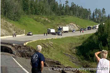 Alaska Highway reopens following Canada Day washout - Comox Valley Record