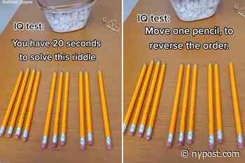 If you solve this pencil riddle in 10 seconds, then your brain is sharp - New York Post