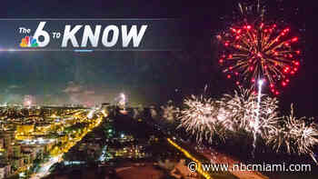 6 to Know: What's Open and Closed on Fourth of July in South Florida