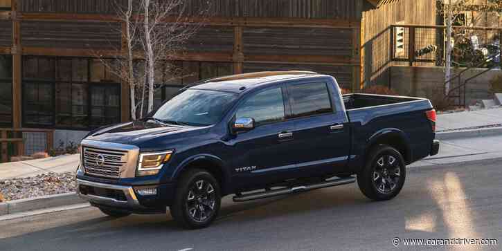 2020–2022 Nissan Frontier, Titan Recalled for Risk of Rolling Away - Car and Driver