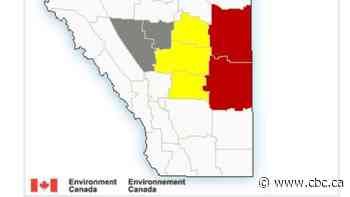 'Potentially life-threatening' tornado reported in central Alberta