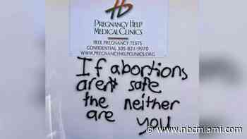 Pregnancy Clinic in Hialeah Vandalized With Spray Paint