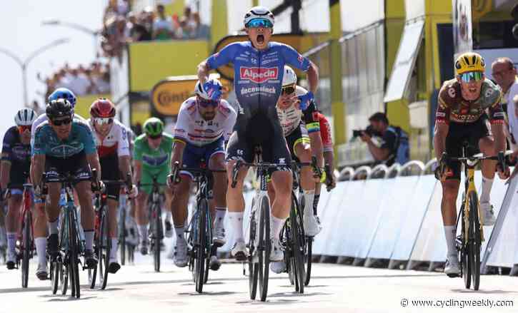 'It will make for funny images in the end': Jasper Philipsen able to laugh off ill-informed Tour de France celebration - CyclingWeekly