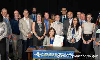 Governor Hochul Signs Legislative Package to Spur Energy Efficiency, Consumer Savings, and Greenhouse Gas Emission Reductions While Supporting Prevailing Wage Measures - ny.gov