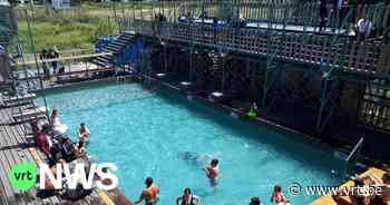 Opening openluchtzwembad Flow in Anderlecht - VRT NWS
