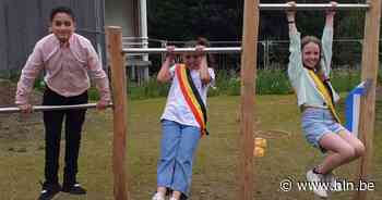 Kinderen van Jan Baptist Corremansstraat kunnen ravotten op nieuw speelterreintje - Het Laatste Nieuws