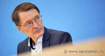 GKV-Spargesetz: Lauterbach erntet Kritik von allen Seiten - Deutsches Ärzteblatt: Aktuelles aus Gesundheitspolitik und Medizin