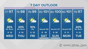 Houston forecast: Sunshine, heat and humidity | khou.com - KHOU.com