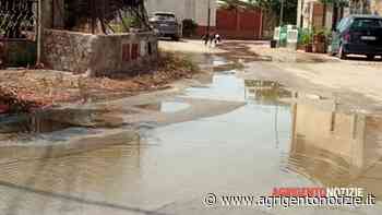 Perdita d'acqua a Borgo Bonsignore, la segnalazione dei cittadini - AgrigentoNotizie
