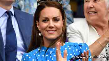 Royals: Herzogin Kate begeistert bei ihrer Wimbledon-Premiere - t-online