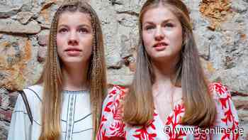 Spaniens Prinzessinnen Leonor und Sofia zeigen sich ohne Eltern | Royals - t-online