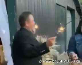Dad Accidently Starts Fire At Wedding - Country 105