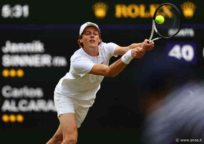Sull'erba di Wimbledon è sbocciato Sinner, ora Djokovic - Agenzia ANSA
