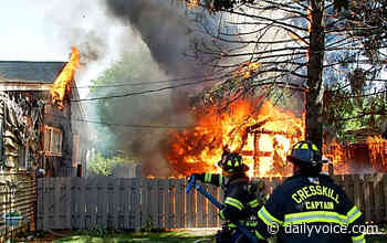 Roaring Shed Fire Doused In Bergen | Sussex Daily Voice - Daily Voice