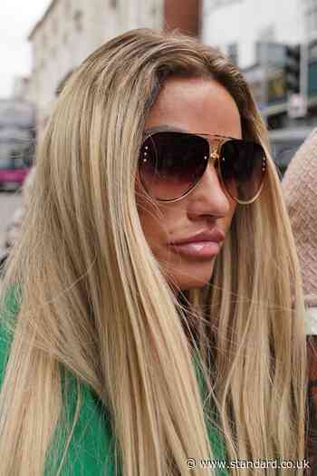 Sussex Police explain why speeding charge against Katie Price was dropped - Evening Standard