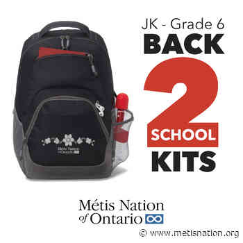 Back-to-School Kits for Students JK-6 - Métis Nation of Ontario - Metis Nation of Ontario