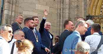 Bamberg: Steinmeier besucht Neue Residenz und Dom - es gibt kleine Zwischenfälle