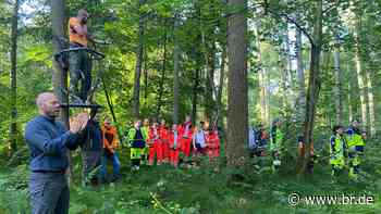 Unfall im Wald - Sicherheitstraining im Freisinger Forst - br.de