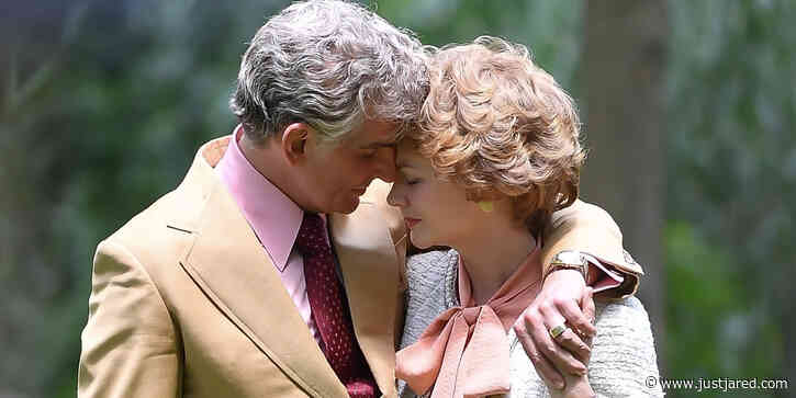 Bradley Cooper Kisses Carey Mulligan In Central Park While Filming 'Maestro'