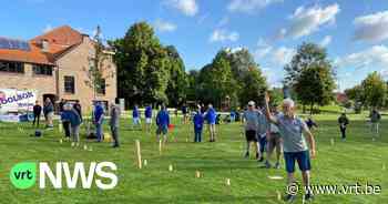 Leraar uit Merchtem wil wereldrecord Kubb spelen breken: "24 uur spelen, zot zijn doet geen zeer" - VRT NWS