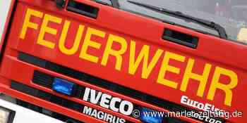 Carport in Marl fängt Feuer: Anwohner verhindern Schlimmeres - Marler Zeitung