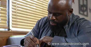 So this is Apollo Crews in NXT - Cageside Seats